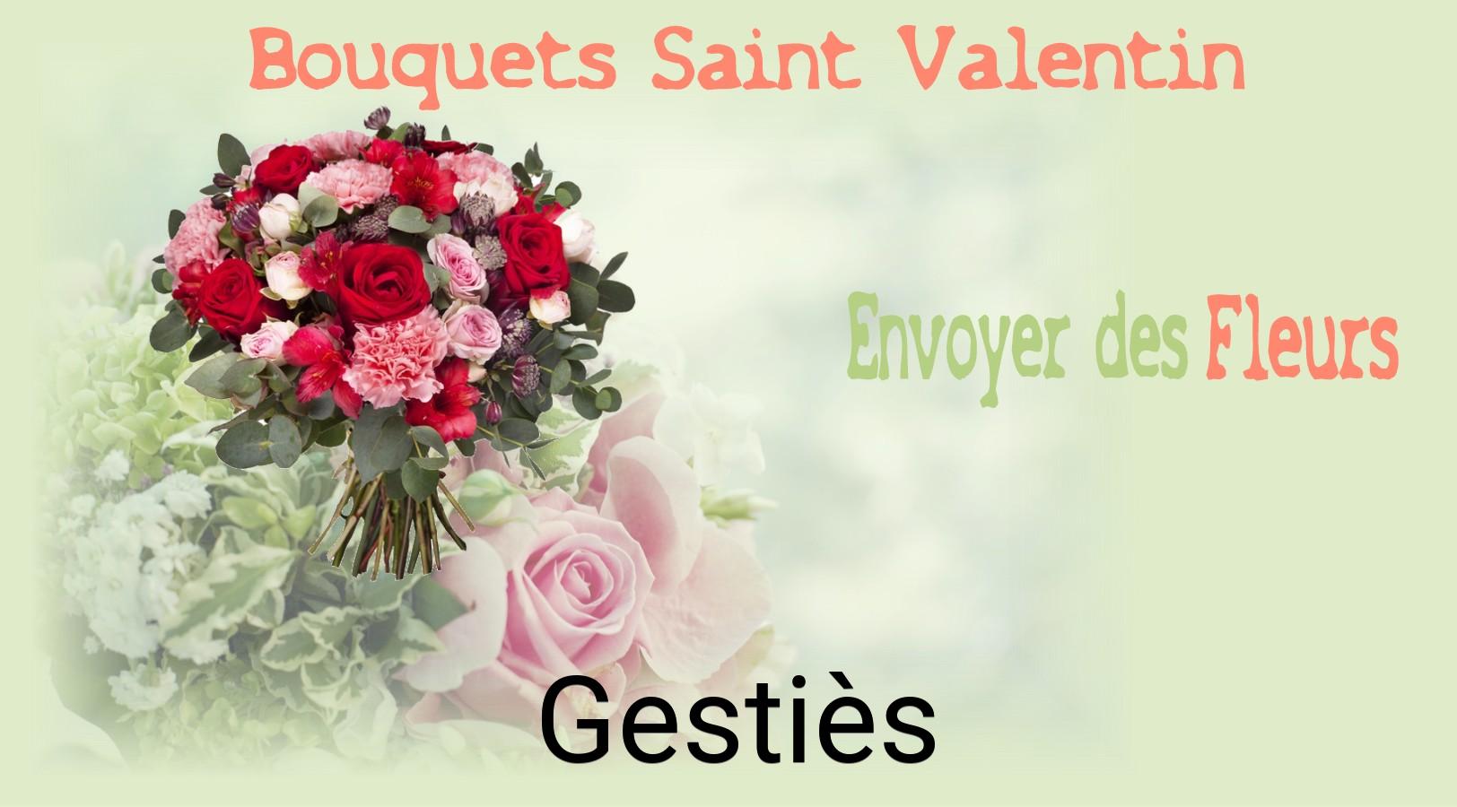 Roses de Saint-Valentin livrées à Gestiès